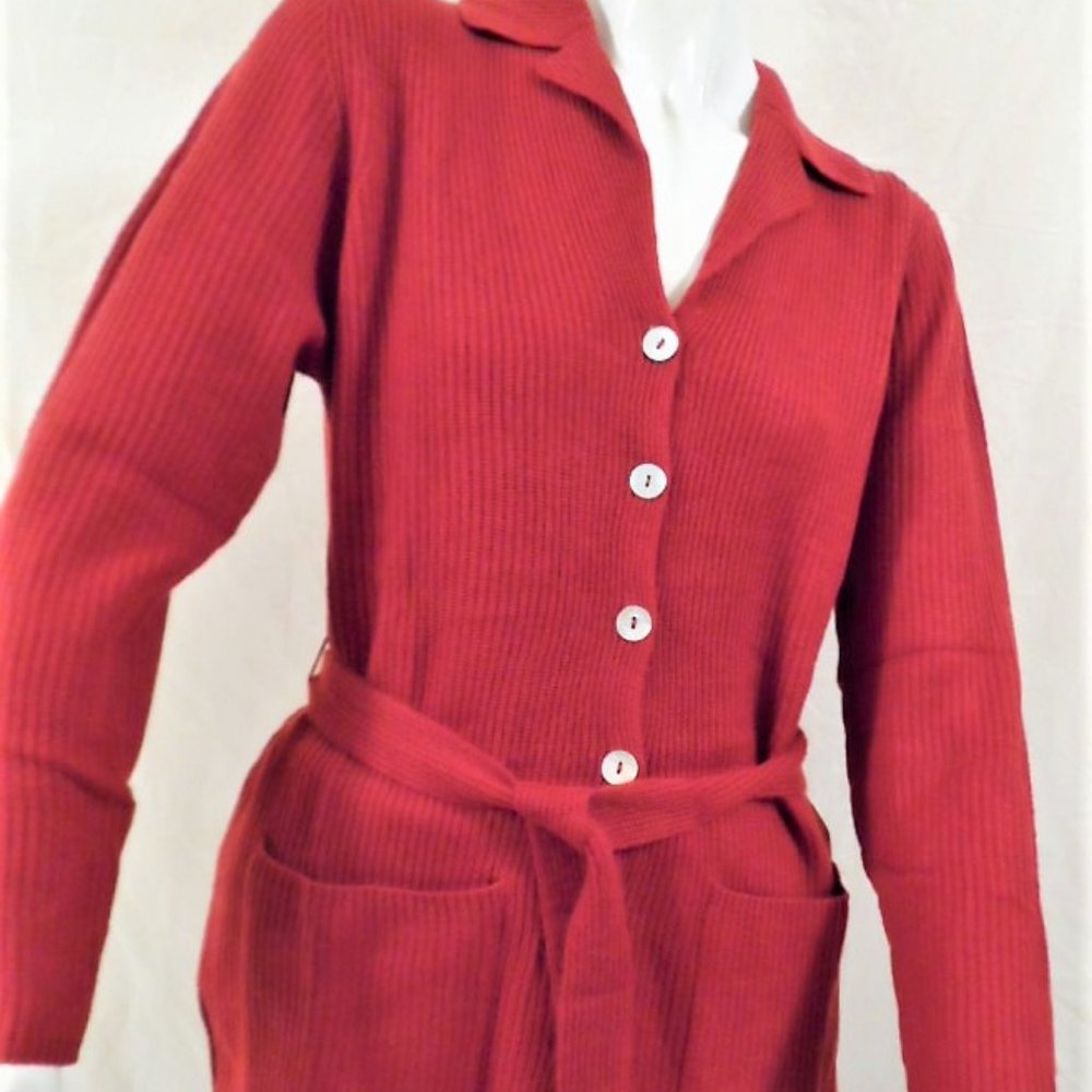 100% CASHMERE   JACKETS SWEATERS  WITH POCKETS  BEUTLER NWT